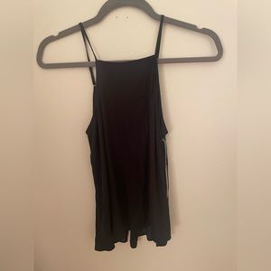 Tart black sleeveless blouse